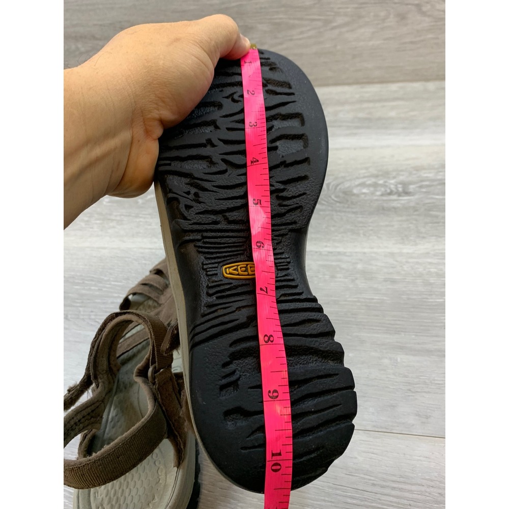 Keen Rose Sandals Women's 8.5 Brown Suede Sport Hiking Water Trail Shoes - Picture 9 of 10